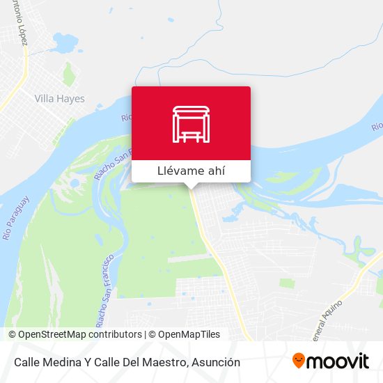 Mapa de Calle Medina Y Calle Del Maestro