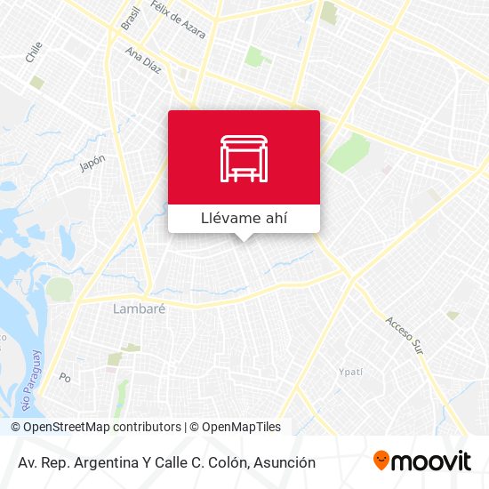 Mapa de Av. Rep. Argentina Y Calle C. Colón