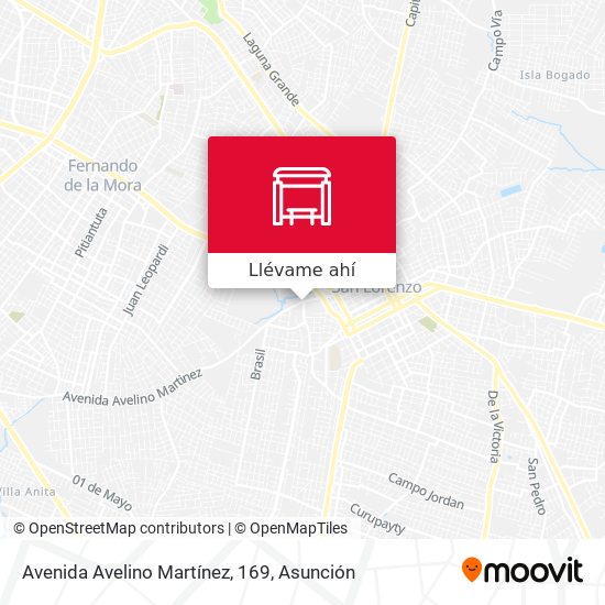 Mapa de Avenida Avelino Martínez, 169