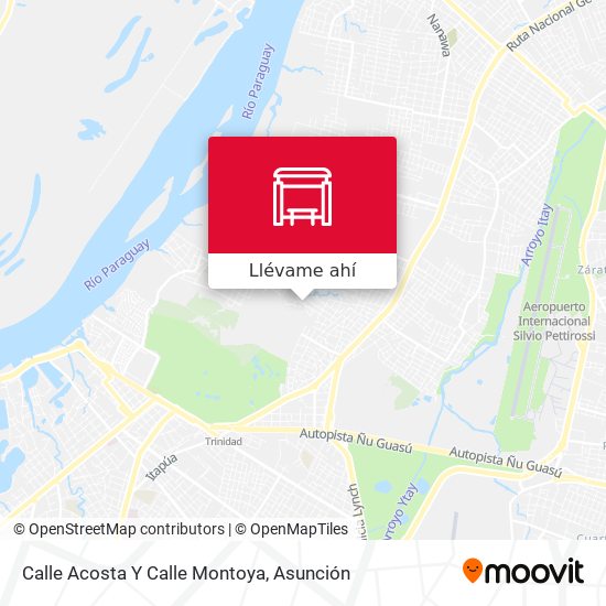 Mapa de Calle Acosta Y Calle Montoya