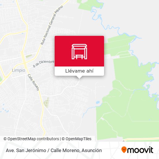 Mapa de Ave. San Jerónimo / Calle Moreno