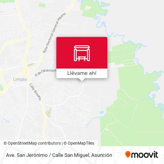 Mapa de Ave. San Jerónimo / Calle San Miguel