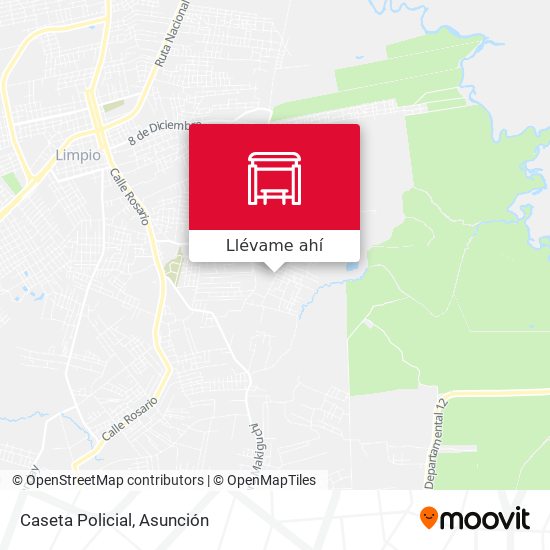 Mapa de Caseta Policial