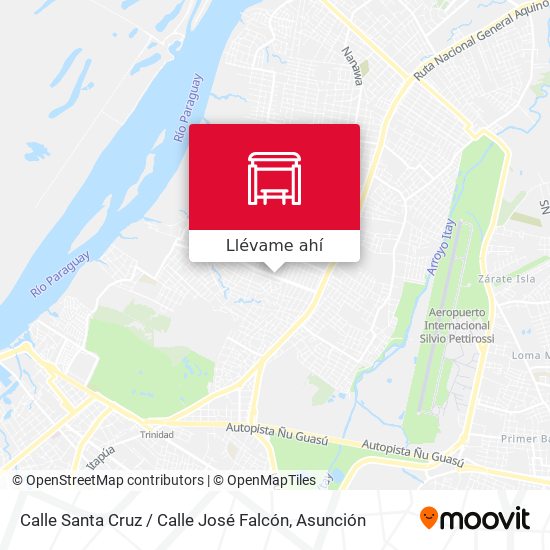 Mapa de Calle Santa Cruz / Calle José Falcón