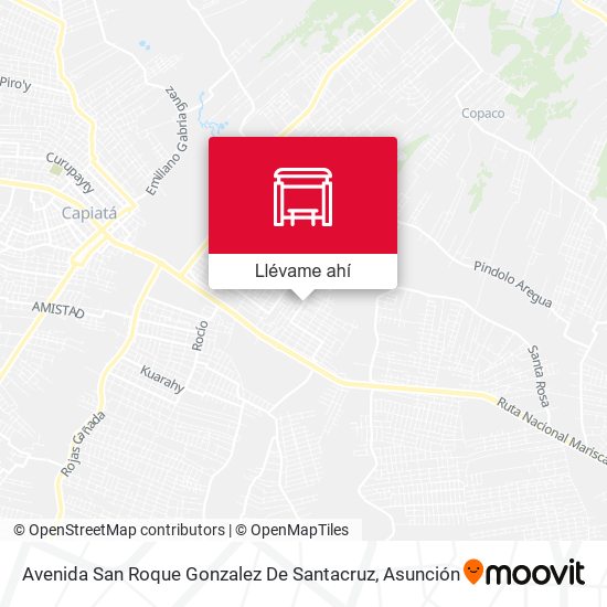 Mapa de Avenida San Roque Gonzalez De Santacruz