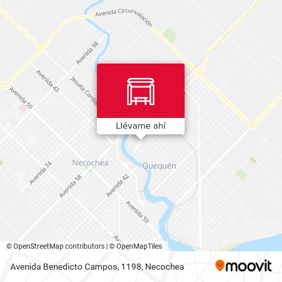 Mapa de Avenida Benedicto Campos, 1198