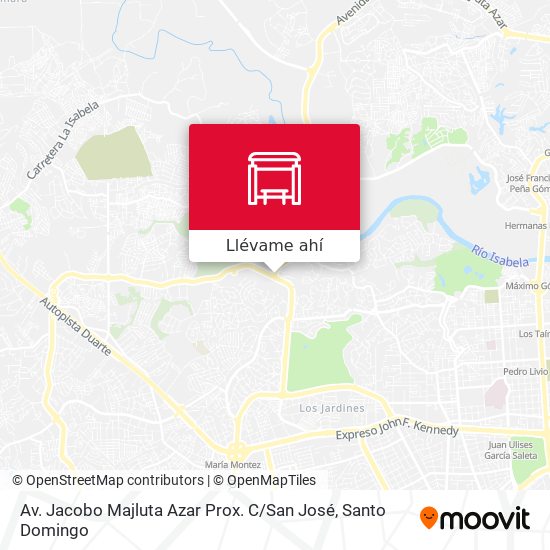 Mapa de Av. Jacobo Majluta Azar Prox. C / San José