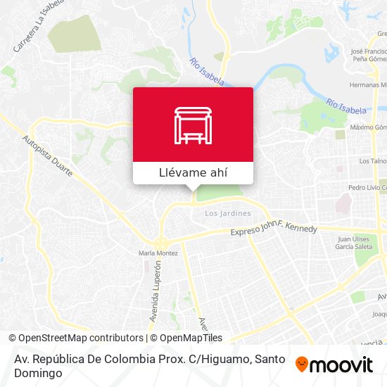 Mapa de Av. República De Colombia Prox. C / Higuamo