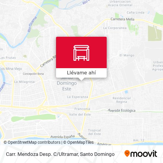 Mapa de Carr. Mendoza Desp. C/Ultramar