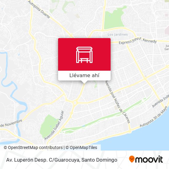 Mapa de Av. Luperón Desp. C/Guarocuya