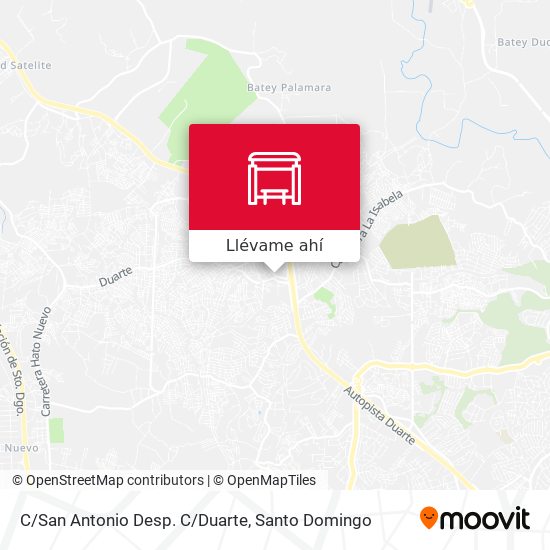 Mapa de C/San Antonio Desp. C/Duarte