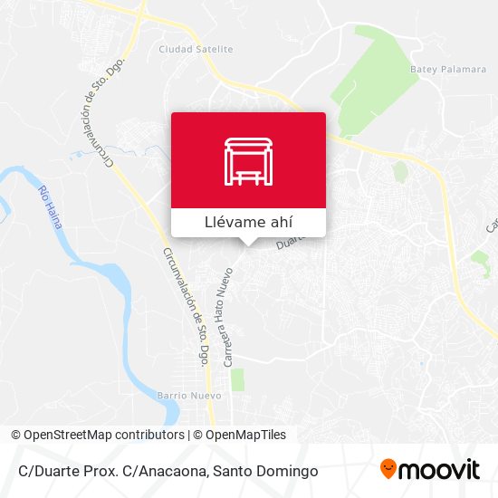 Mapa de C/Duarte Prox. C/Anacaona