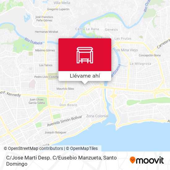 Mapa de C / Jose Marti Desp. C / Eusebio Manzueta