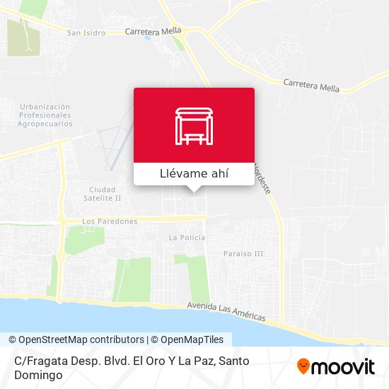 Mapa de C / Fragata Desp. Blvd. El Oro Y La Paz