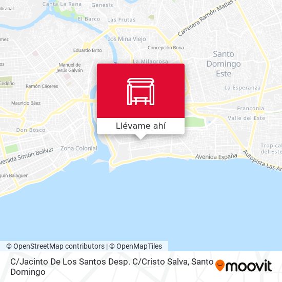 Mapa de C / Jacinto De Los Santos Desp. C / Cristo Salva