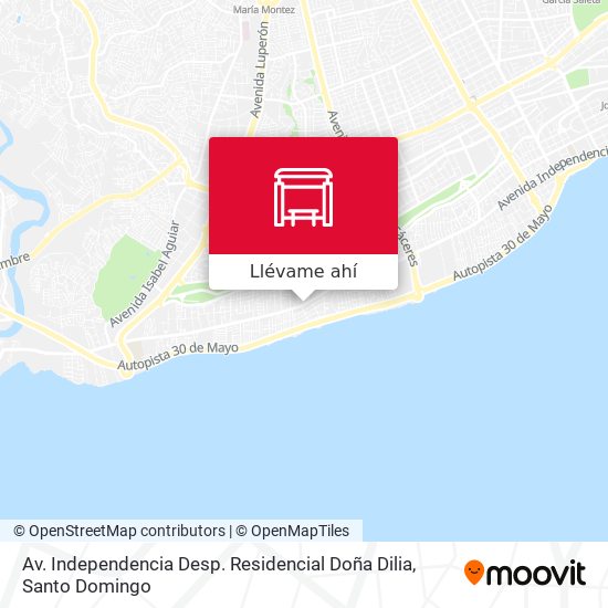 Mapa de Av. Independencia Desp. Residencial Doña Dilia