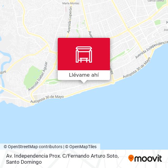 Mapa de Av. Independencia Prox. C / Fernando Arturo Soto