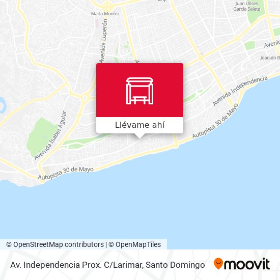 Mapa de Av. Independencia Prox. C / Larimar