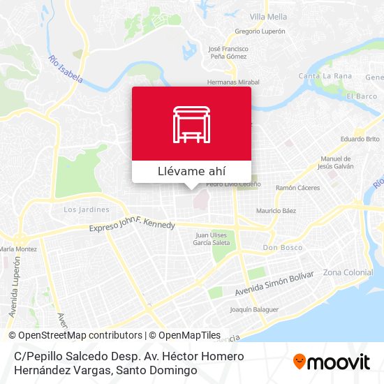 Mapa de C / Pepillo Salcedo Desp. Av. Héctor Homero Hernández Vargas