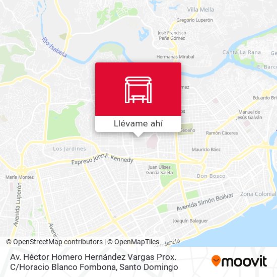 Mapa de Av. Héctor Homero Hernández Vargas Prox. C / Horacio Blanco Fombona