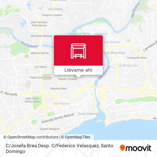 Mapa de C / Josefa Brea Desp. C / Federico Velasquez