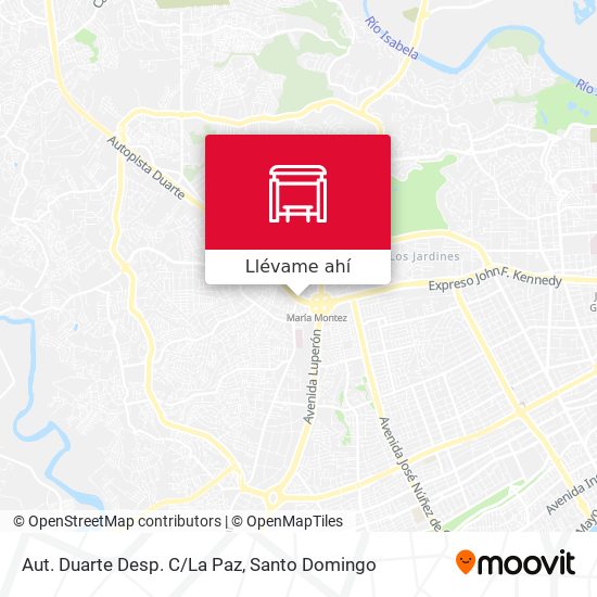 Mapa de Aut. Duarte Desp. C/La Paz