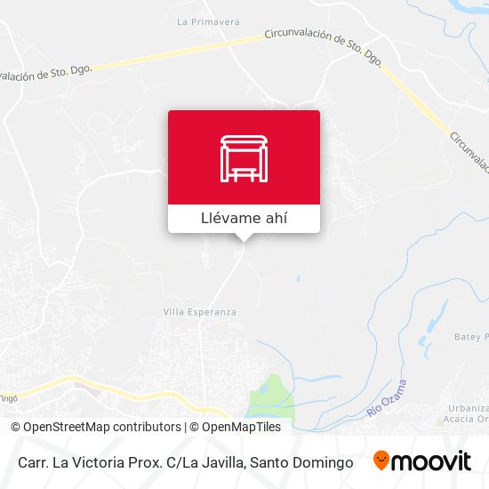 Mapa de Carr. La Victoria Prox. C / La Javilla
