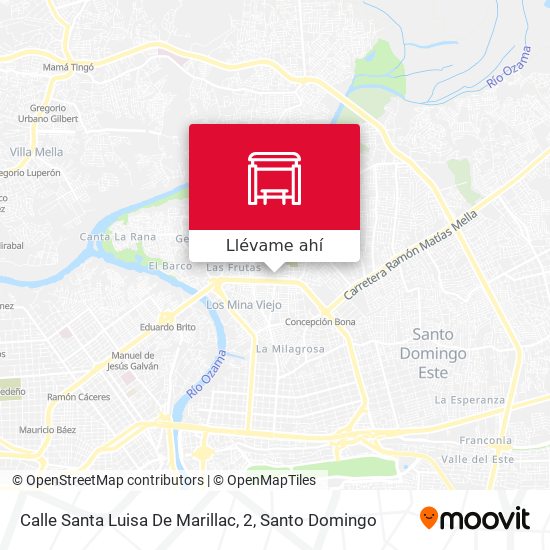 Mapa de Calle Santa Luisa De Marillac, 2