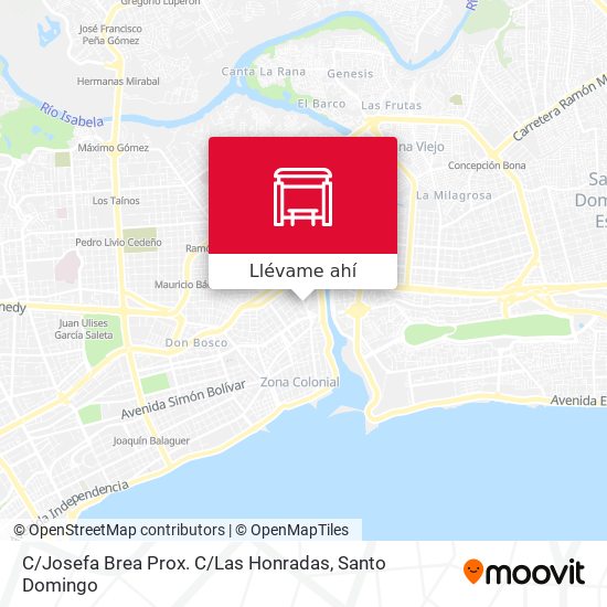Mapa de C / Josefa Brea Prox. C / Las Honradas