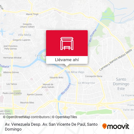 Mapa de Av. Venezuela Desp. Av. San Vicente De Paúl