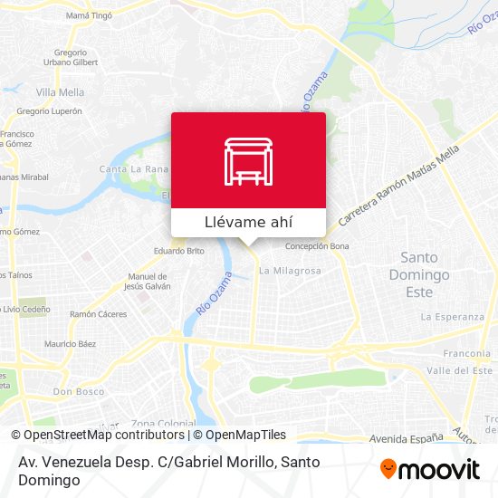 Mapa de Av. Venezuela Desp. C / Gabriel Morillo
