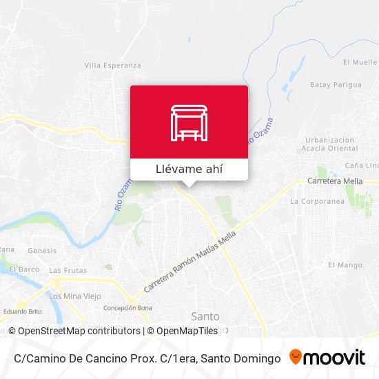 Mapa de C / Camino De Cancino Prox. C / 1era