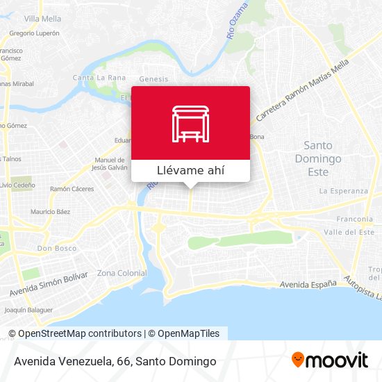 Mapa de Avenida Venezuela, 66