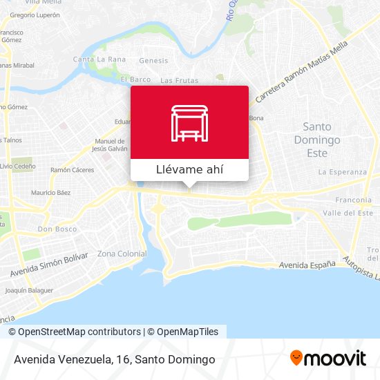 Mapa de Avenida Venezuela, 16