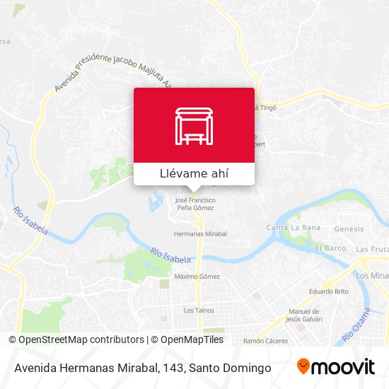 Mapa de Avenida Hermanas Mirabal, 143