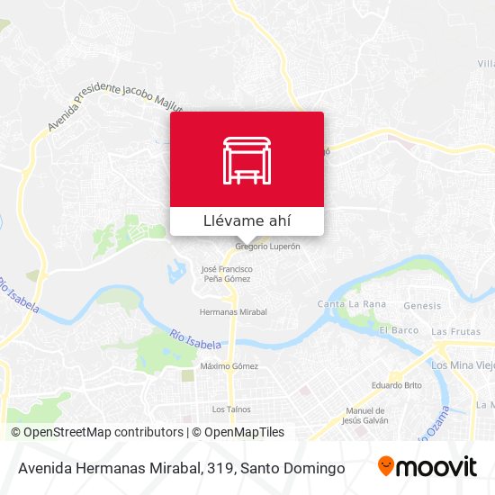 Mapa de Avenida Hermanas Mirabal, 319