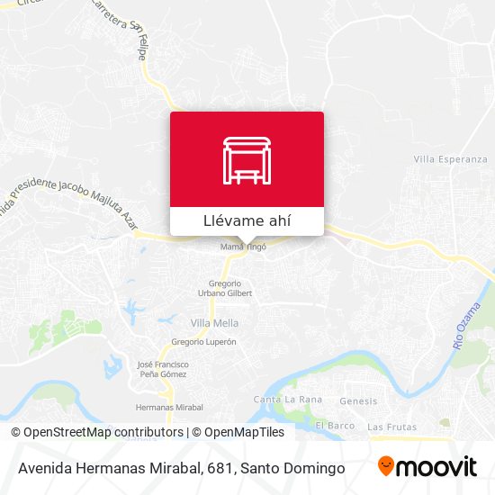 Mapa de Avenida Hermanas Mirabal, 681