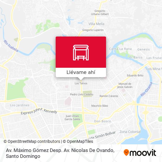 Mapa de Avenida Máximo Gómez, 190