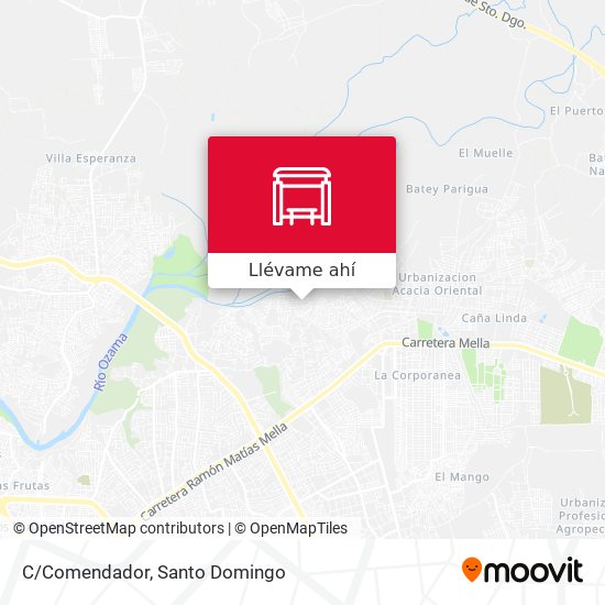 Mapa de C/Comendador