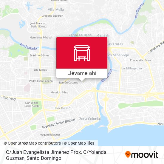 Mapa de C / Juan Evangelista Jimenez Prox. C / Yolanda Guzman