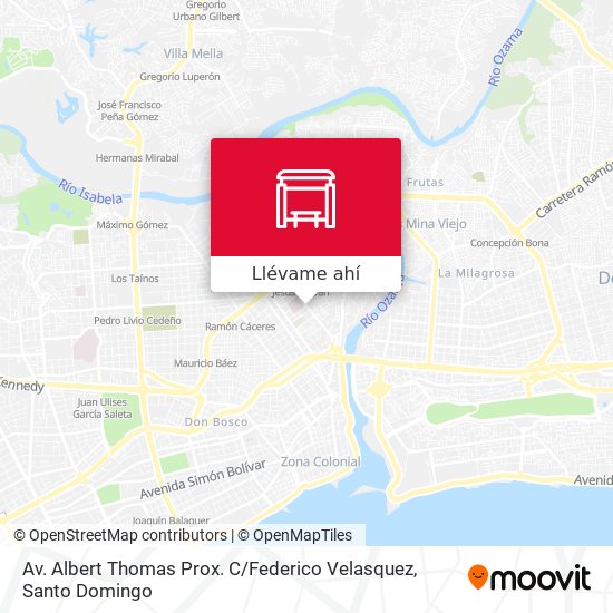 Mapa de Av. Albert Thomas Prox. C / Federico Velasquez