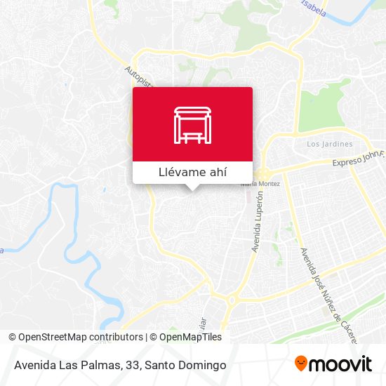 Mapa de Avenida Las Palmas, 33