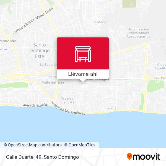 Mapa de Calle Duarte, 49