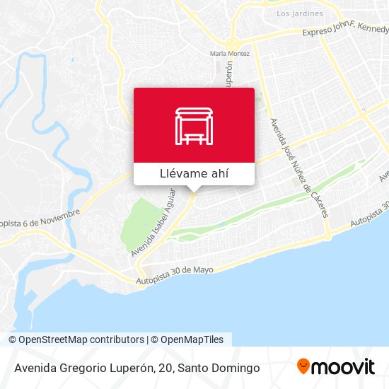 Mapa de Avenida Gregorio Luperón, 20