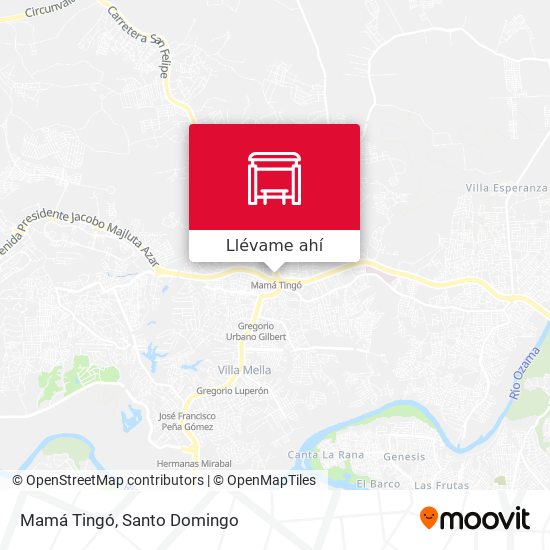 Mapa de Mamá Tingó