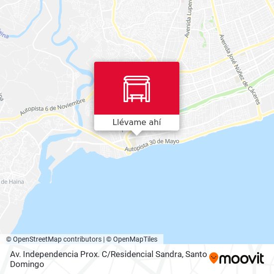 Mapa de Av. Independencia Prox. C / Residencial Sandra