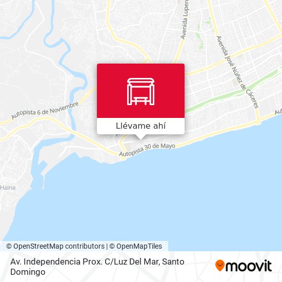Mapa de Av. Independencia Prox. C / Luz Del Mar