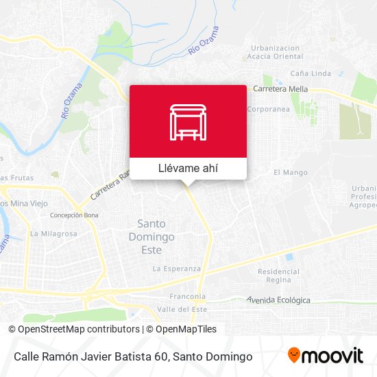 Mapa de Calle Ramón Javier Batista 60