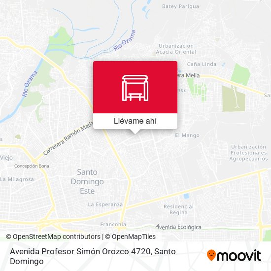 Mapa de Avenida Profesor Simón Orozco 4720