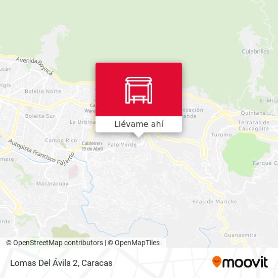 Mapa de Lomas Del Ávila 2